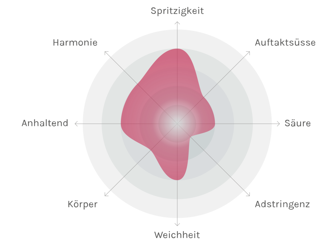 Spinnennetz-Chart